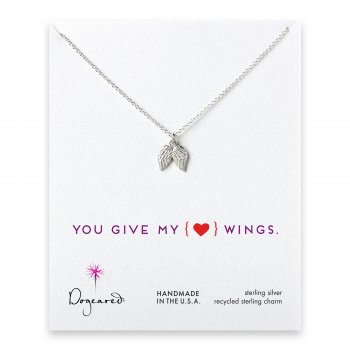 love+collection+angel+wings+necklace%2C++sterling+silver
