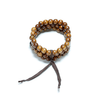 not to worry teak wood bracelet set of 3