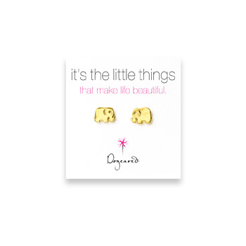 small+elephant+stud+earrings%2C+gold+dipped