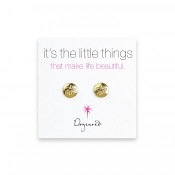 small+sand+dollar+stud+earrings%2C+gold+dipped