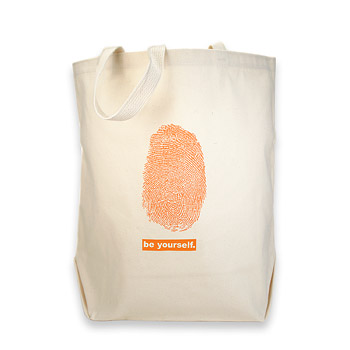 be yourself reusable tote bag be yourself reusable tote bag