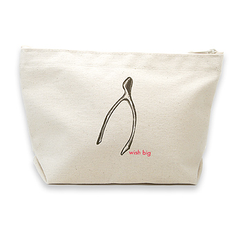 lil zip bag wish big with wishbone