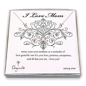 i love mom sterling silver necklace with large white pearl : Dogeared Jewels and Gifts :  pearl sterling silver dogeared jewels and gifts i love mom