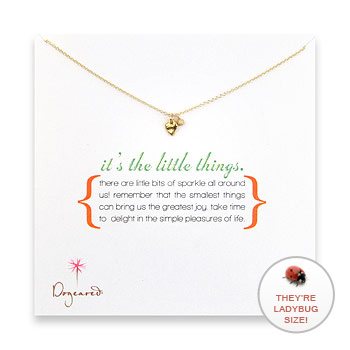 it's the little things gold dipped necklace with heart charm : Dogeared Jewels and Gifts :  dogeared jewels and gifts its the little things necklaces heart