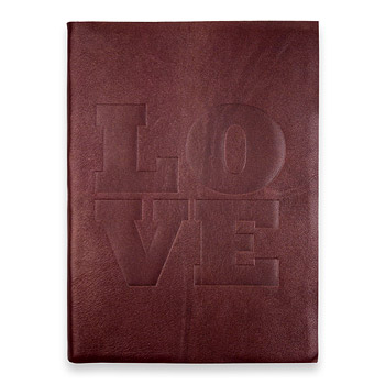 large love journal with plum leather : Dogeared Jewels and Gifts