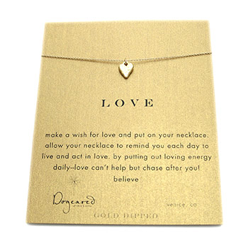 Dogeared LOVE Necklace