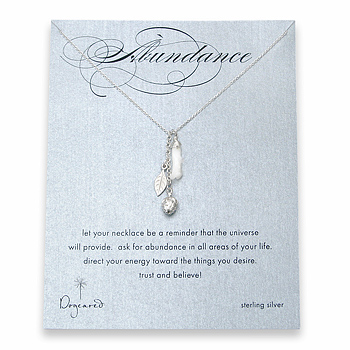 abundance sterling silver necklace