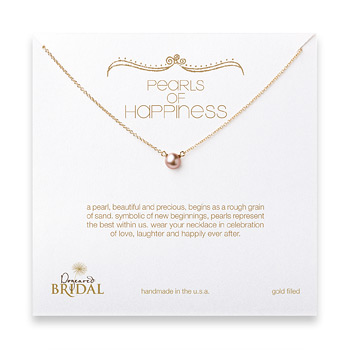 bridal+pearls+of+happiness+rose+pearl+necklace%2C+gold+dipped
