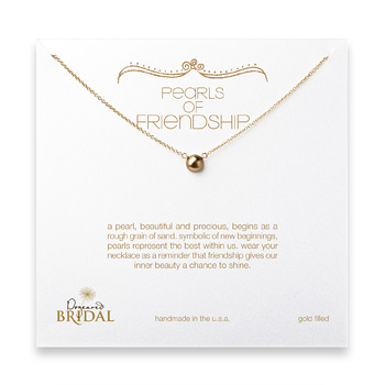 bridal+pearls+of+friendship+gold+pearl+necklace%2C+gold+dipped+-+18+inches