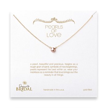 bridal+pearls+of+love+rose+pearl+necklace%2C+gold+dipped+-18+inches