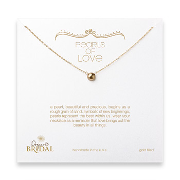 bridal+pearls+of+love+gold+pearl+necklace%2C+gold+dipped+-+18+inches
