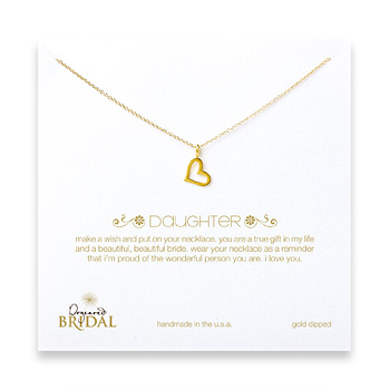 bridal+daughter+loving+heart+necklace%2C+gold+dipped