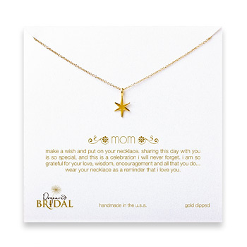 bridal+mom+bright+star+necklace%2C+gold+dipped
