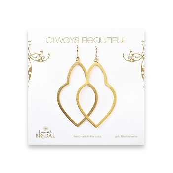 bridal+earrings%2C+always+beautiful+empress%2C+gold+dipped