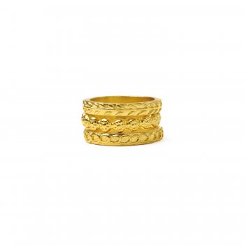 gifts+to+go+collection+gold+dipped+rings%2C+links%2Fwheat%2Fflowers+-+size+8