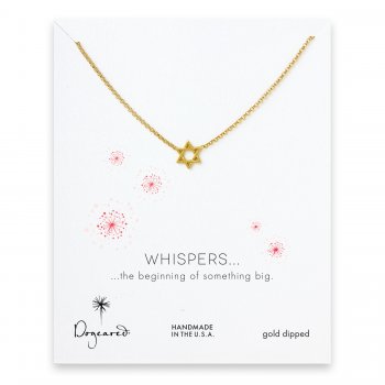 whispers+jewish+star+necklace%2C+gold+dipped