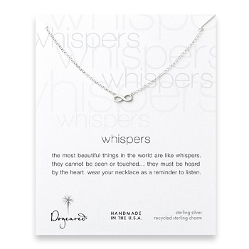 whispers+infinity+necklace%2C+sterling+silver