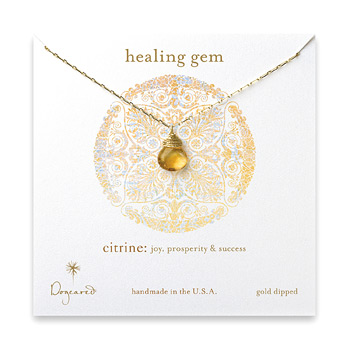 healing+gem+briolette+citrine+necklace%2C+gold+dipped