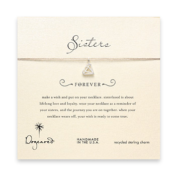 sorority+sisters+forever+make+a+wish+necklace+with+sterling+silver+big+diamond+on+taupe+thread