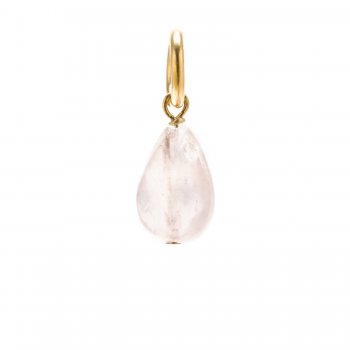 rose+quartz+teardrop+gem%2C+gold+dipped