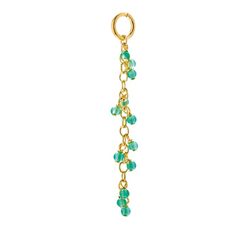 green+onyx+cascading+gems%2C+gold+dipped