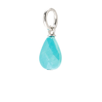 turquoise+quartz+teardrop+gem%2C+sterling+silver