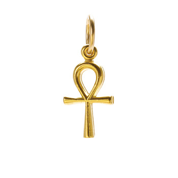 ankh+charm%2C+gold+dipped