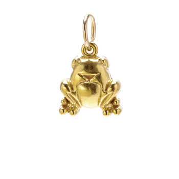 frog+charm%2C+gold+dipped
