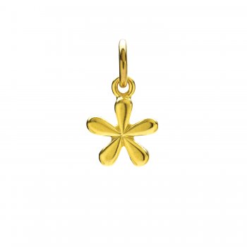 groovy+flower+charm%2C+gold+dipped