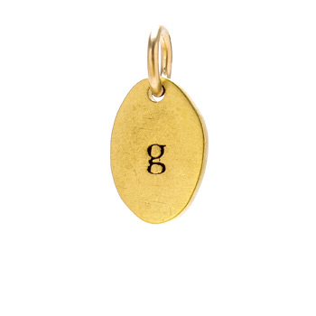 %22G%22+charm%2C+gold+dipped