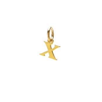 open+x+charm%2C+gold+dipped