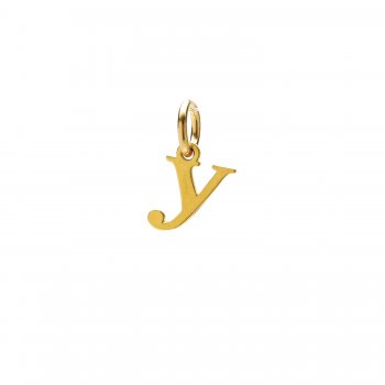 open+y+charm%2C+gold+dipped
