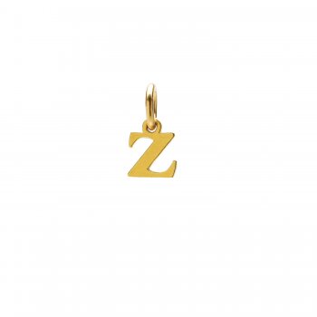 open+z+charm%2C+gold+dipped