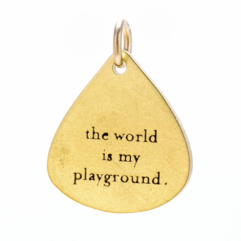 %22the+world+is+my+playground%22+charm%2C+gold+dipped