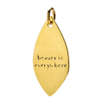 %22beauty+is+everywhere%22+petal+charm%2C+gold+dipped