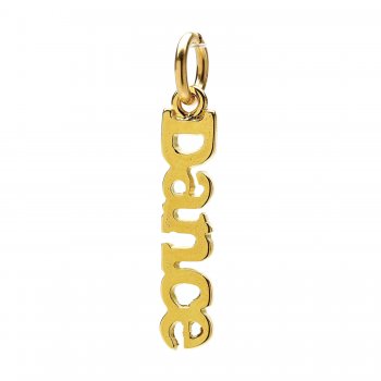 dance+charm%2C+gold+dipped