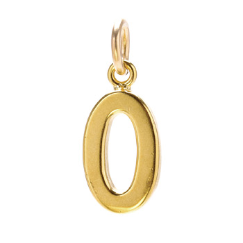 %220%22+charm%2C+gold+dipped