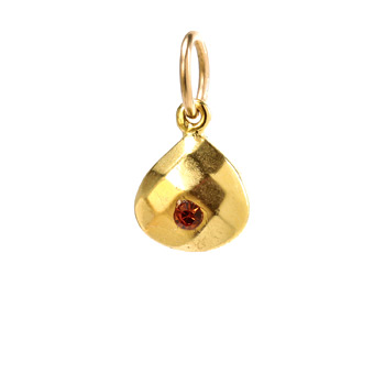 november+birthstone+charm%2C+gold+dipped