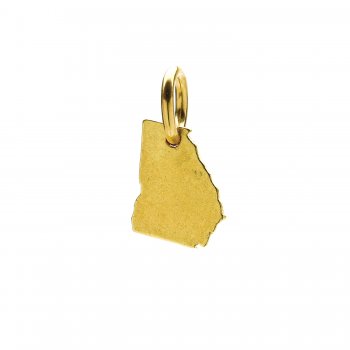georgia+charm%2C+gold+dipped