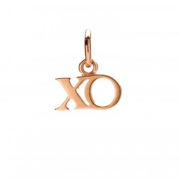 xo+charm%2C+rose+gold