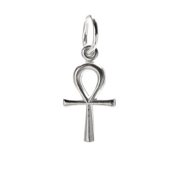 ankh+charm%2C+sterling+silver