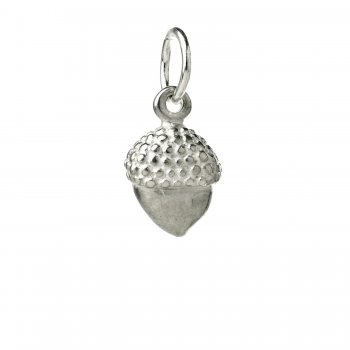 acorn+charm%2C+sterling+silver