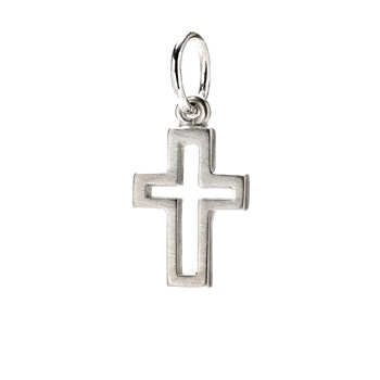 modern+cross+charm%2C+sterling+silver