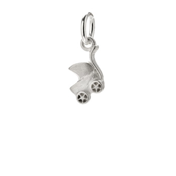 baby+carriage+charm%2C+sterling+silver