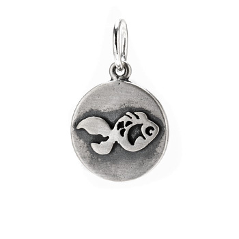 fish+charm%2C+sterling+silver