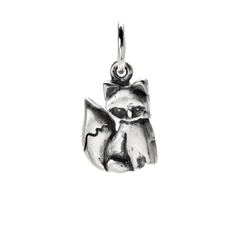 fox+charm%2C+sterling+silver
