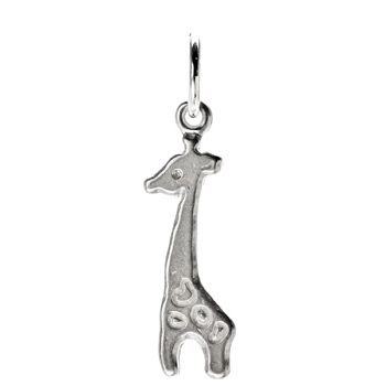 giraffe+charm%2C+sterling+silver