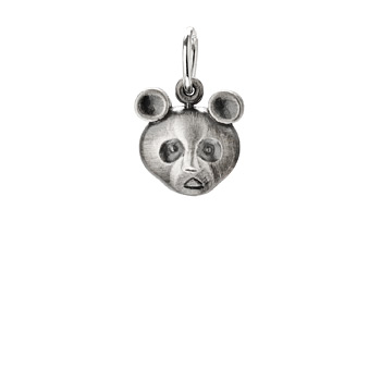 panda+bear+charm%2C+sterling+silver