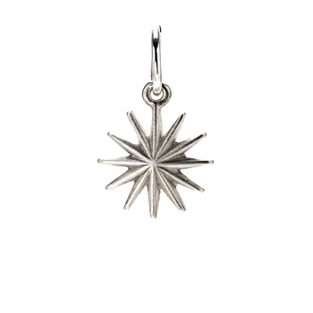 starburst+charm%2C+sterling+silver