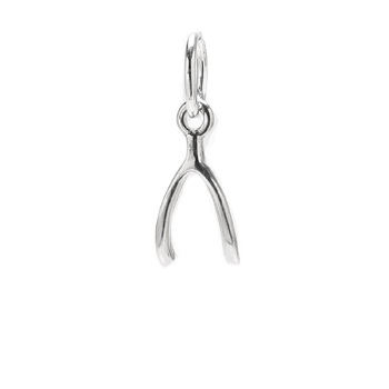 wishbone+charm%2C+sterling+silver